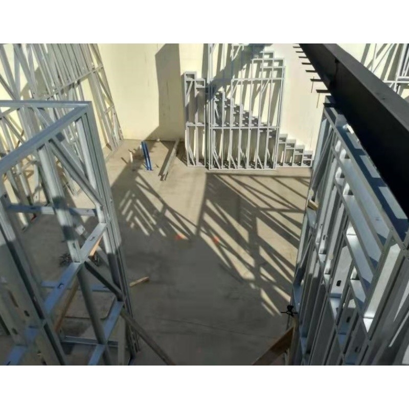 लक्जरी लाइट स्टील फ्रेम हाउस लाइट स्टील लक्जरी विला ग्रीष्मकालीन घर के लिए पूर्वनिर्मित विला