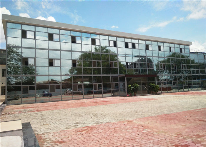 लक्जरी टी टाइप सैंडविच पैनल लाइट स्टील प्रीफैब हाउस फॉर क्लासरूम